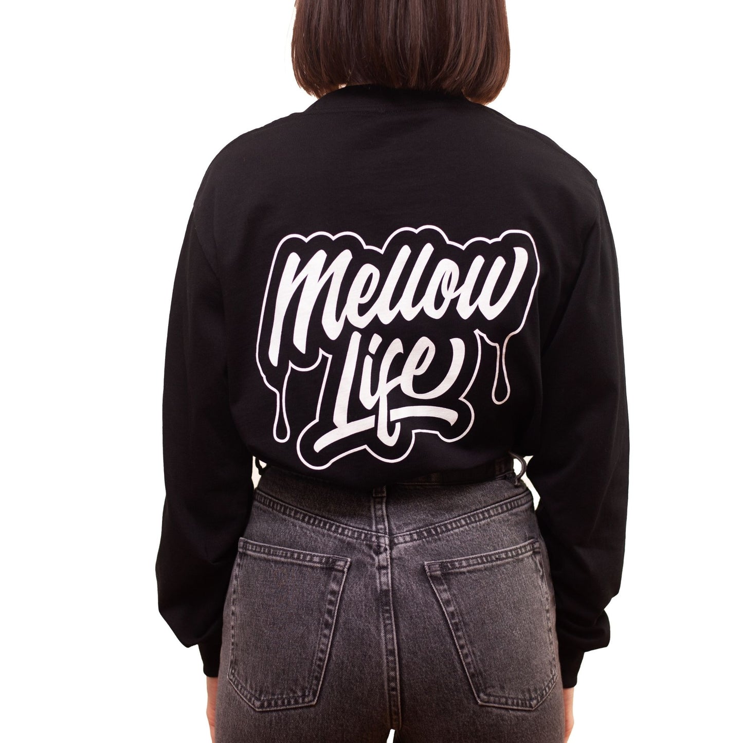 Long Sleeve Logo Black