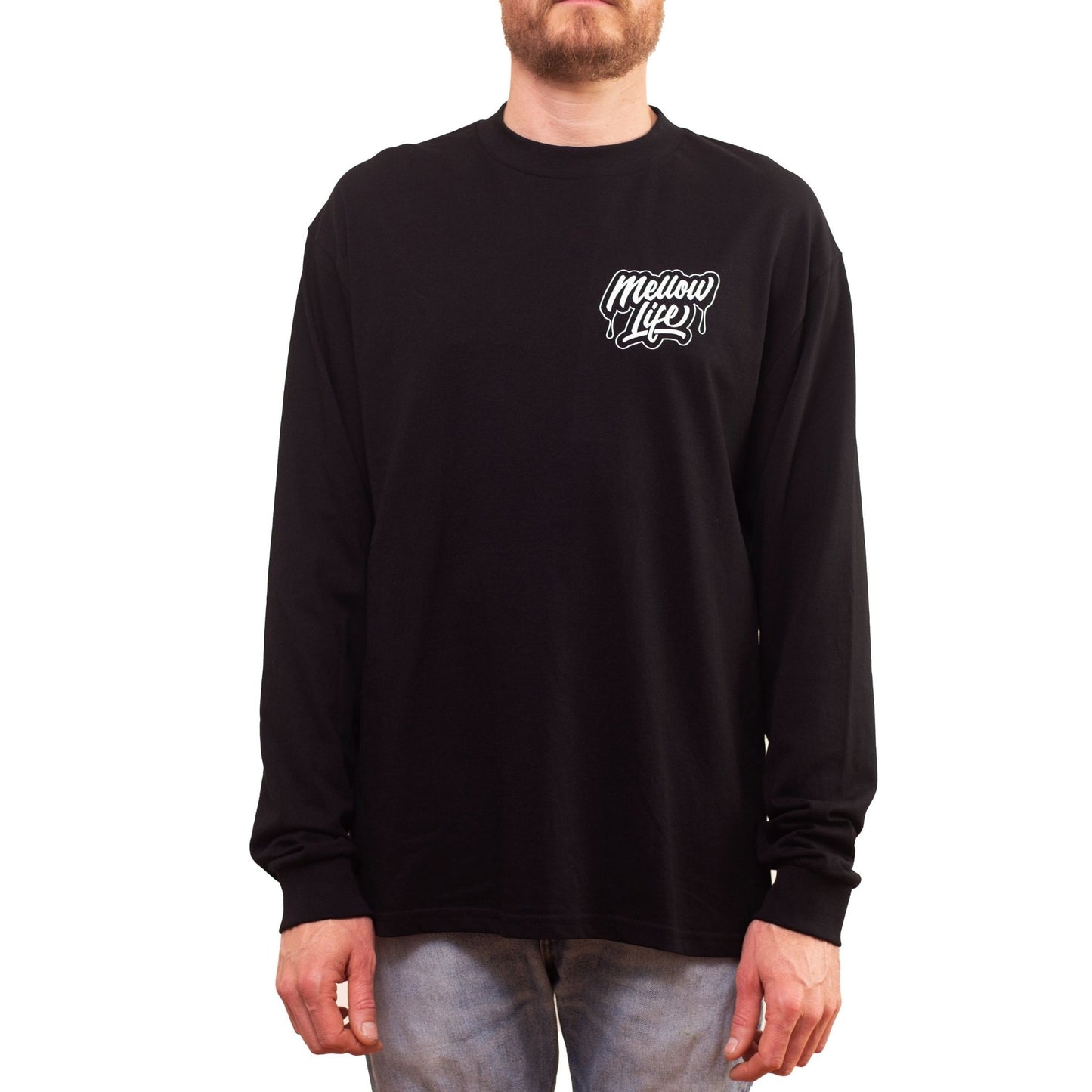 Long Sleeve Logo Black