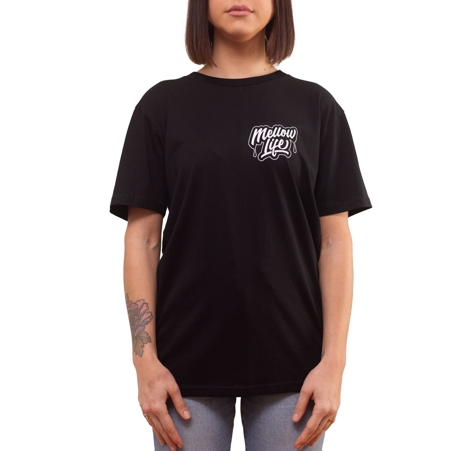 Short Sleeve Logo Black