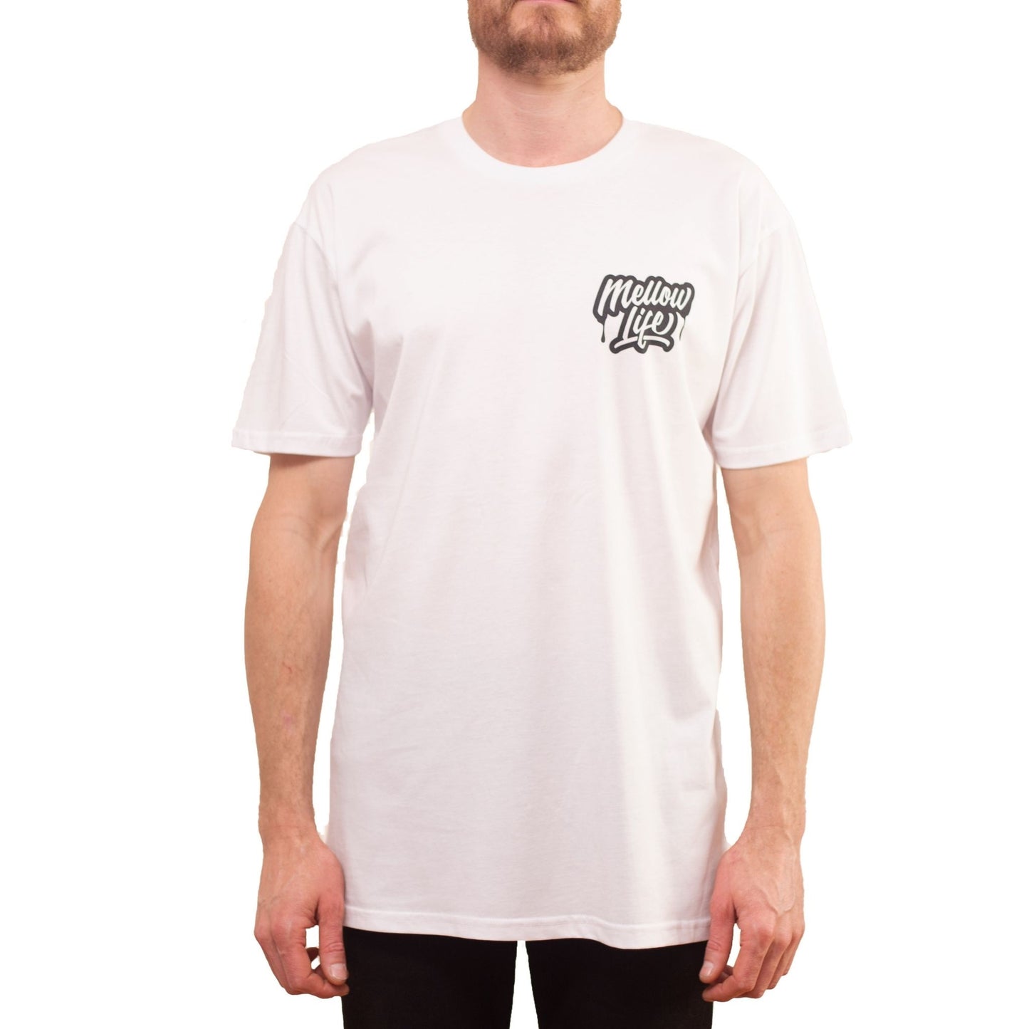 Short Sleeve Logo White